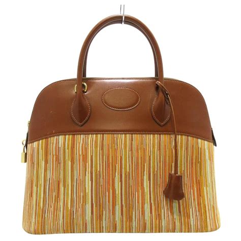 hermes bolide brown|hermes bolide interior.